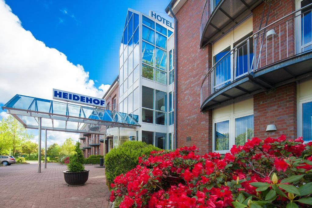 Hotel Heidehof garni Büdelsdorf Buitenkant foto